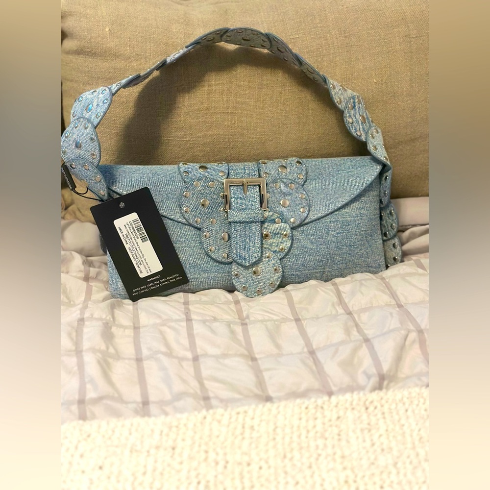 PLT blue/silver bag. NEW!!!